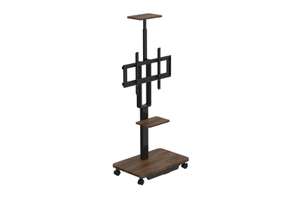 Egymotoros mobil kocsi TV-állvány