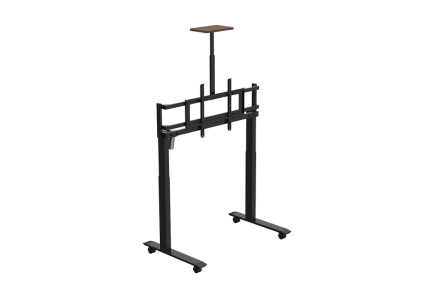 Elektromos emelő TV-állvány mobil kosár