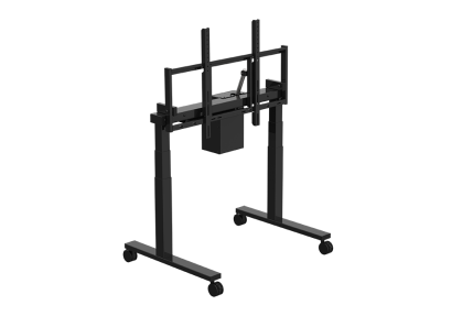 Mobil kocsi TV-állvány kettős motor