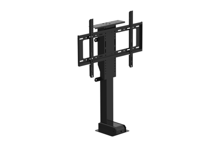 Rejtett TV-állvány egymotoros